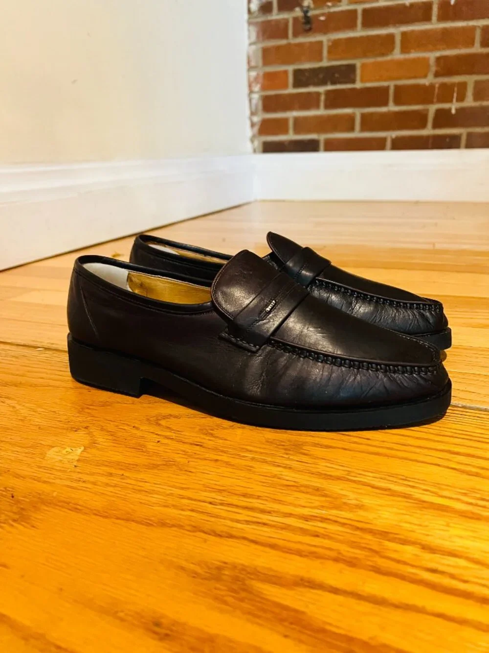 Vintrage Bally Switzerland Slip On Tassel Loafers Drivers Shoes Size 9.5 EEE